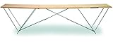 Color Expert Tapeziertisch, Holz/Metall, 295 x 58 x 70cm, 1 Stück, braun/schwarz, 95922110