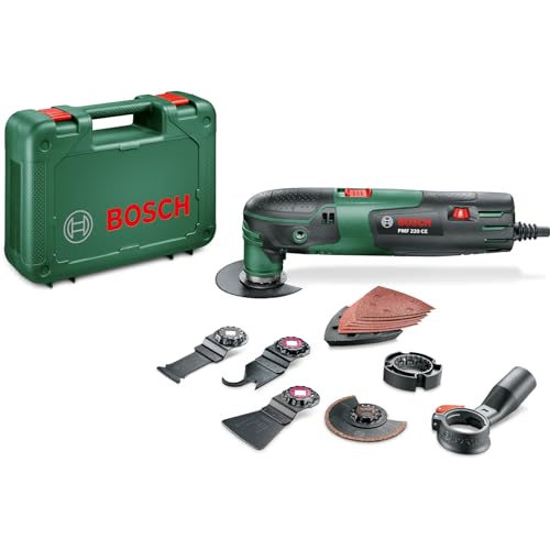 Bosch Multifunktionswerkzeug PMF 220 CE Set (220 Watt, im Koffer)